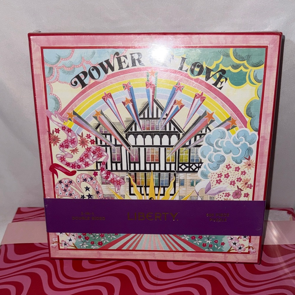 Liberty 500 Piece Double Sided Puzzle New Sealed  Power of Love